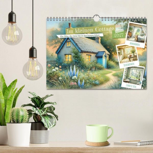 Produktbild: Im kleinen Cottage (Wandkalender 2027 DIN A4 quer), CALVENDO Monatskalender