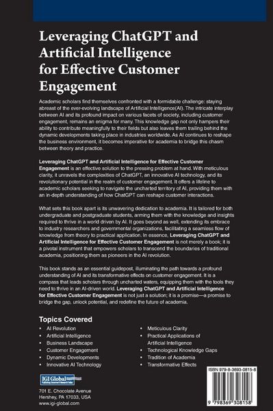 Produktbild: Leveraging ChatGPT and Artificial Intelligence for Effective Customer Engagement