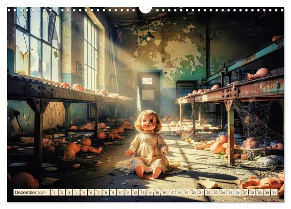 Produktbild: Lost Places &ndash; Stille Zeugen der Vergangenheit (Wandkalender 2027 DIN A3 quer), CALVENDO Monatskalender