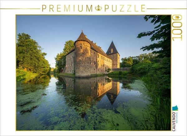 CALVENDO Puzzle Burg Kemnade im Morgenlicht | 1000 Teile Lege-Größe 64 × 48 cm Foto-Puzzle für glückliche Stunden