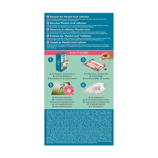 Produktbild: Pieceful mind - Take time for you - Puzzle 54 Teile