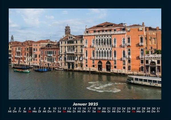 Produktbild: Venedig 2025 Fotokalender DIN A4