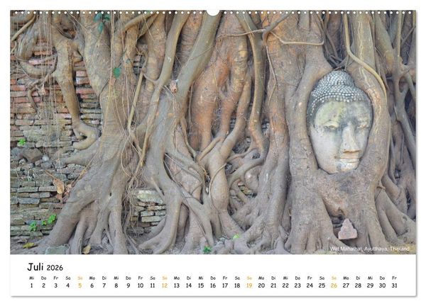 Produktbild: Bezauberndes Asien 2026 (Wandkalender 2026 DIN A2 quer), CALVENDO Monatskalender
