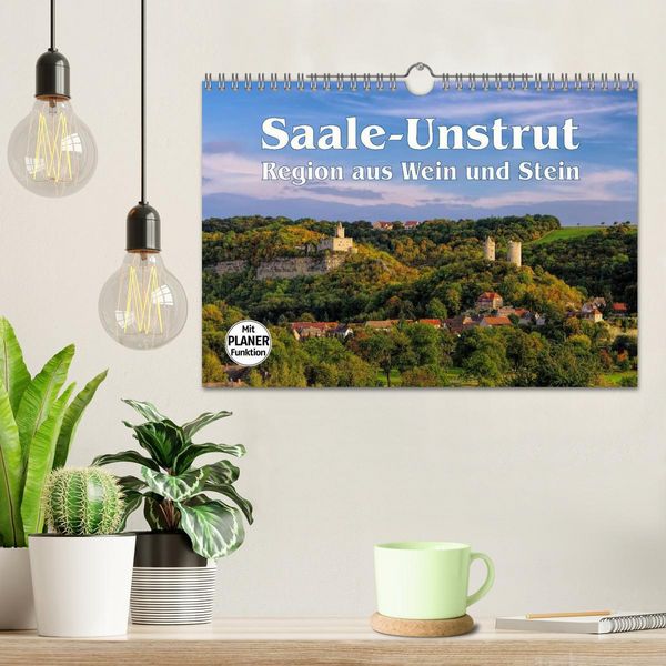 Produktbild: Saale-Unstrut - Region aus Wein und Stein (Wandkalender 2026 DIN A4 quer), CALVENDO Monatskalender