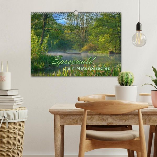 Produktbild: Spreewald - Ein Naturparadies (Wandkalender 2026 DIN A3 quer), CALVENDO Monatskalender
