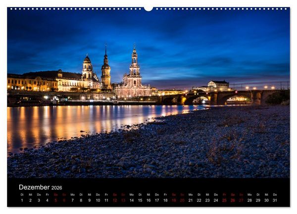 Produktbild: Dresden und Umland (Wandkalender 2026 DIN A2 quer), CALVENDO Monatskalender