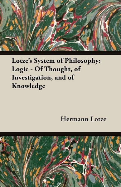 Produktbild: Lotze's System of Philosophy
