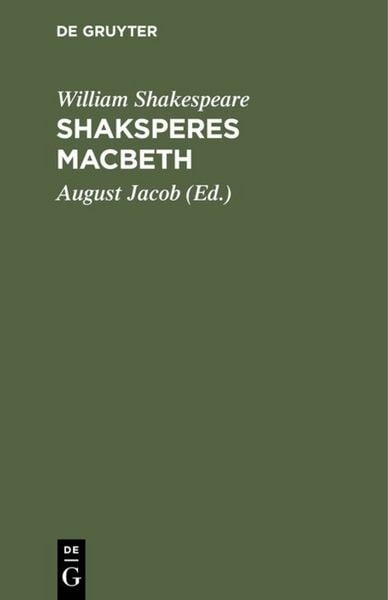 Produktbild: Shaksperes Macbeth