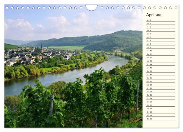 Produktbild: Entlang der Mosel (Wandkalender 2026 DIN A4 quer), CALVENDO Monatskalender