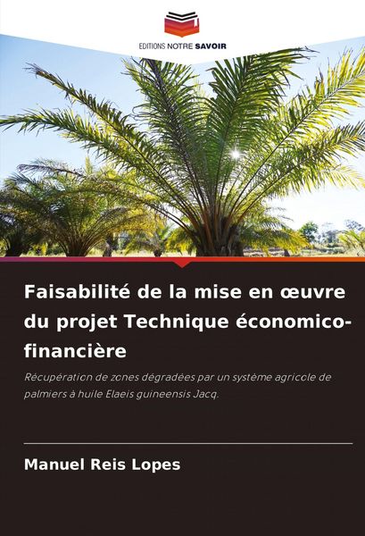 Produktbild: Faisabilit&eacute; de la mise en &iquest;uvre du projet Technique &eacute;conomico-financi&egrave;re