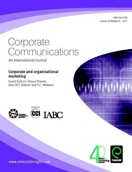 Produktbild: Corporate and Organizational Marketing
