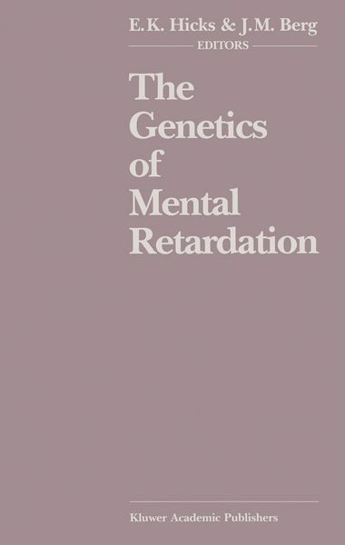 Produktbild: The Genetics of Mental Retardation