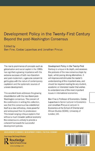 Produktbild: Development Policy in the Twenty-First Century