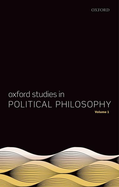 Produktbild: Oxford Studies in Political Philosophy, Volume 1