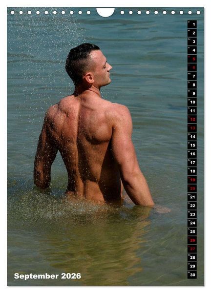 Produktbild: Mannsbilder Spiegelbilder (Wandkalender 2026 DIN A4 hoch), CALVENDO Monatskalender