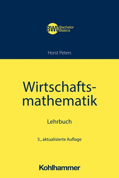 Produktbild: Wirtschaftsmathematik