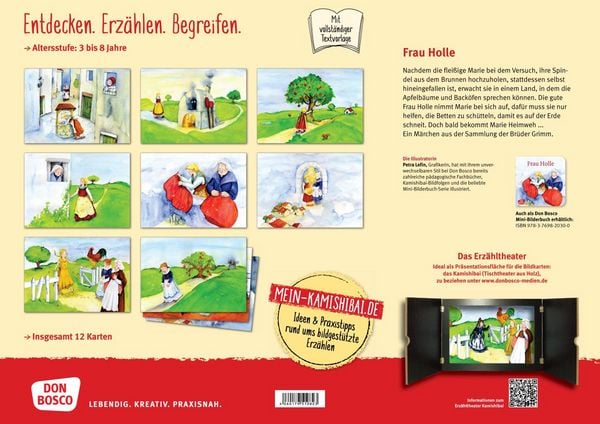 Produktbild: Frau Holle. Kamishibai Bildkartenset