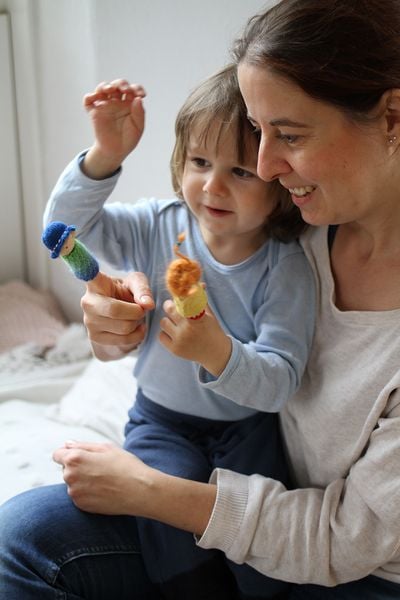 Produktbild: Fingerp&uuml;ppchen h&auml;keln und n&auml;hen