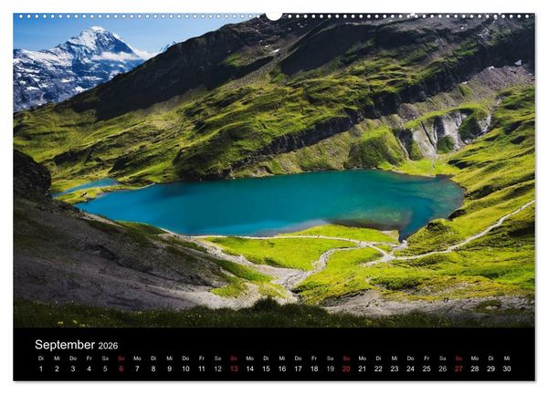 Produktbild: BERNER ALPEN - Natur und Landschaften (Wandkalender 2026 DIN A2 quer), CALVENDO Monatskalender