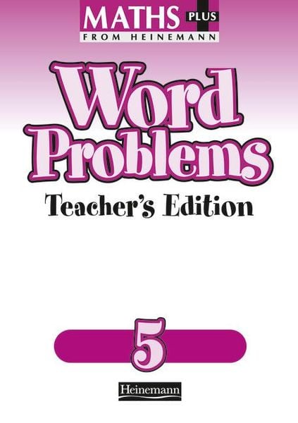 Produktbild: Maths Plus Word Problems 5: Teacher's Book