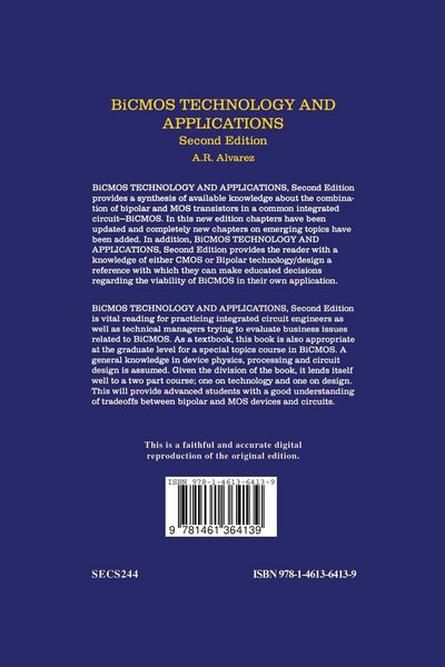 Produktbild: BiCMOS Technology and Applications