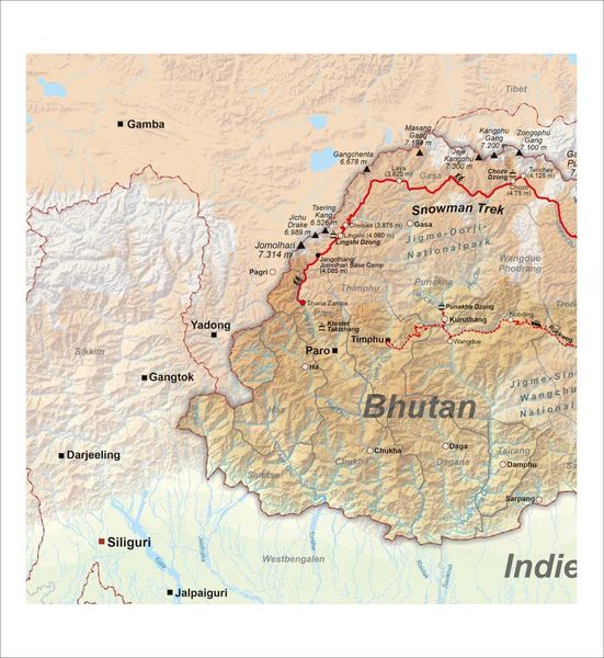 Produktbild: Der Snowman Trek in Bhutan