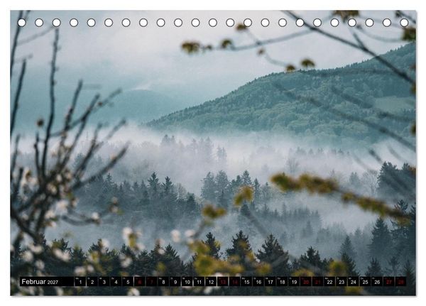 Produktbild: Bayrische Seen und W&auml;lder (Tischkalender 2027 DIN A5 quer), CALVENDO Monatskalender
