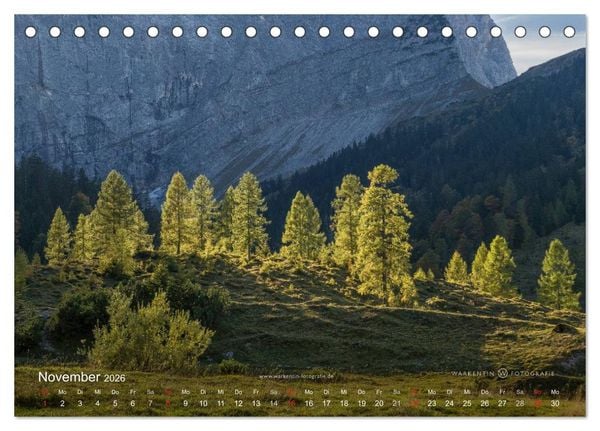 Produktbild: Gro&szlig;er Ahornboden - Europas gro&szlig;er Ahornwald (Tischkalender 2026 DIN A5 quer), CALVENDO Monatskalender