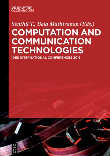 Produktbild: Computation and Communication Technologies