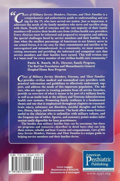 Produktbild: Care of Military Service Members, Veterans, and Their Families