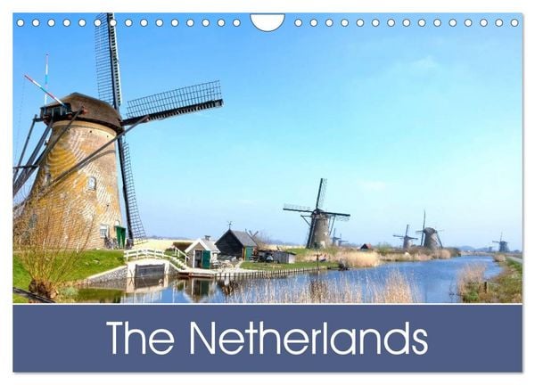 Produktbild: The Netherlands (Wall Calendar 2026 DIN A4 landscape), CALVENDO 12 Month Wall Calendar