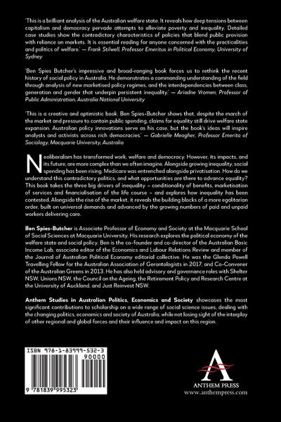 Produktbild: Politics, Inequality and the Australian Welfare State After Liberalisation