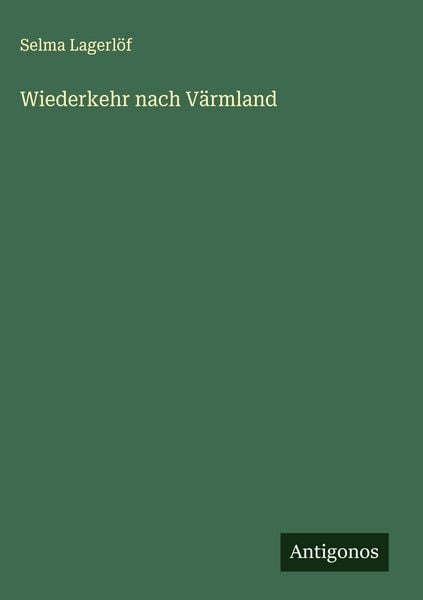 Produktbild: Wiederkehr nach V&auml;rmland