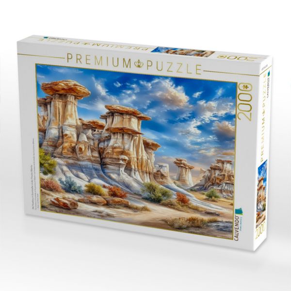 Produktbild: CALVENDO Puzzle Die Hoodoos in Drumheller in der Provinz Alberta | 2000 Teile Lege-Gr&ouml;&szlig;e 90x67cm Foto-Puzzle f&uuml;r gl&uuml;ckliche Stunden