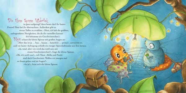 Produktbild: Die kleine Spinne Widerlich - Das Geschwisterchen Pappbilderbuch