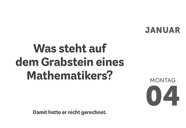 Produktbild: HAU RAUS! Daily Dad Jokes 2027