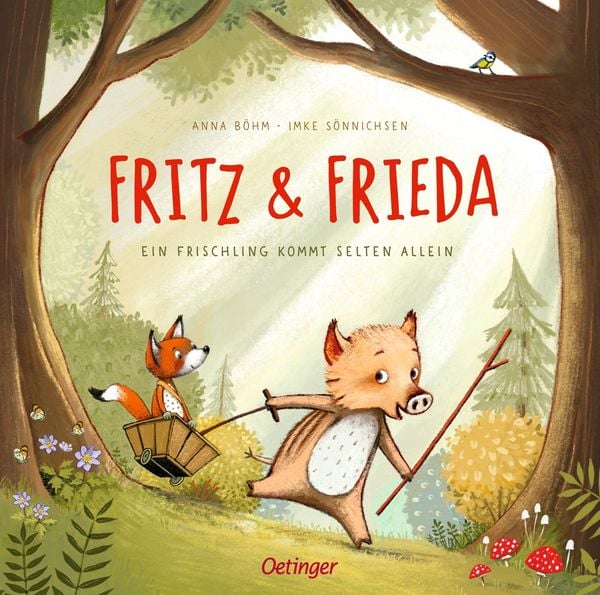 Fritz und Frieda, Gebundene Ausgabe von Anna Böhm, Verlag Friedrich Oetinger GmbH, 978-3-7512-0016-5