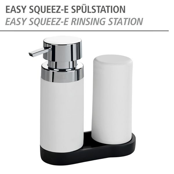 Produktbild: Sp&uuml;lstation Mod. Easy Squeez-e Wei&szlig;, Sp&uuml;lbecken-Organizer