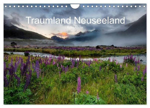 Produktbild: Traumland Neuseeland (Wandkalender 2026 DIN A4 quer), CALVENDO Monatskalender