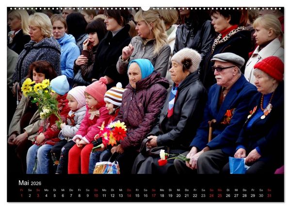 Produktbild: GESICHTER RUSSLANDS 2026 (Wandkalender 2026 DIN A2 quer), CALVENDO Monatskalender