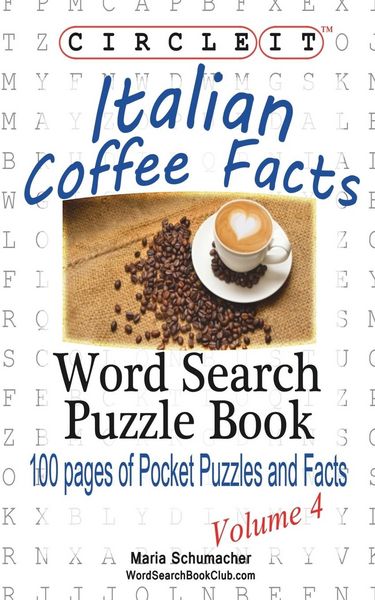 Produktbild: Circle It, Italian Coffee Facts, Word Search, Puzzle Book