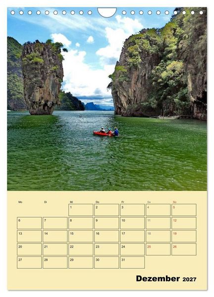 Produktbild: S&uuml;dthailand (Wandkalender 2027 DIN A4 hoch), CALVENDO Monatskalender