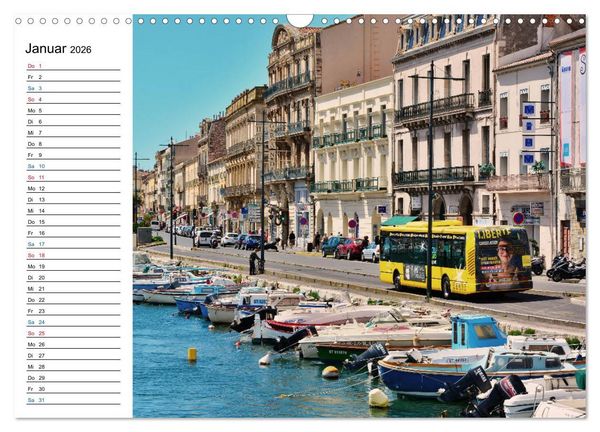 Produktbild: S&egrave;te - Das Venedig des Languedoc (Wandkalender 2026 DIN A3 quer), CALVENDO Monatskalender