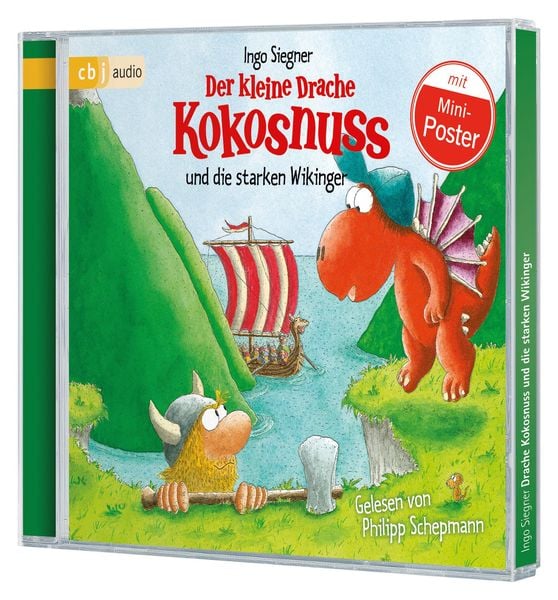 Produktbild: Der kleine Drache Kokosnuss und die starken Wikinger