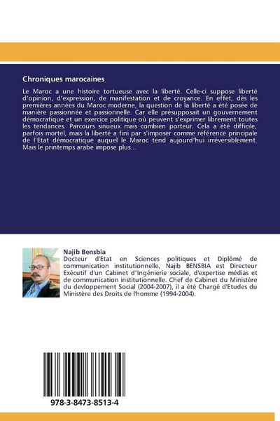 Produktbild: Chroniques marocaines