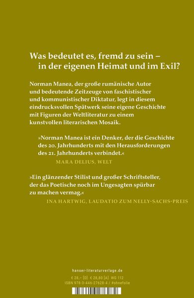 Produktbild: Der Schatten im Exil