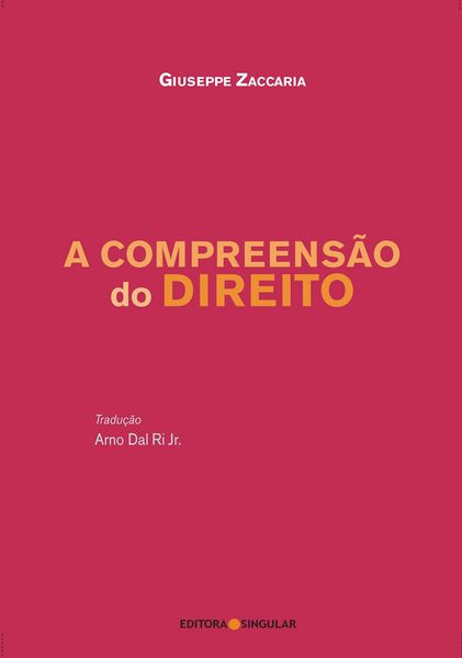 Produktbild: A compreens&atilde;o do direito