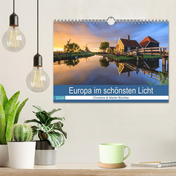 Produktbild: Europa im sch&ouml;nsten Licht (Wandkalender 2026 DIN A4 quer), CALVENDO Monatskalender