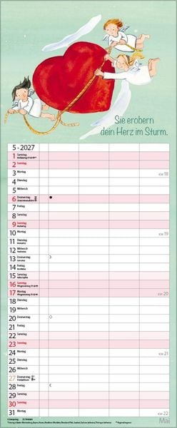 Produktbild: Familientimer Schutzengel 2027