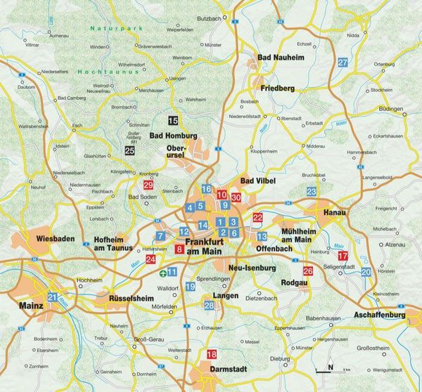 Produktbild: Radtouren f&uuml;r Langschl&auml;fer Frankfurt
